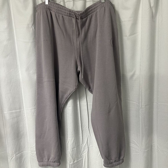 PINK by Victoria's Secret Women's Sweatpants 2XL Purple Gray Joggers Drawstring - Picture 1 of 8